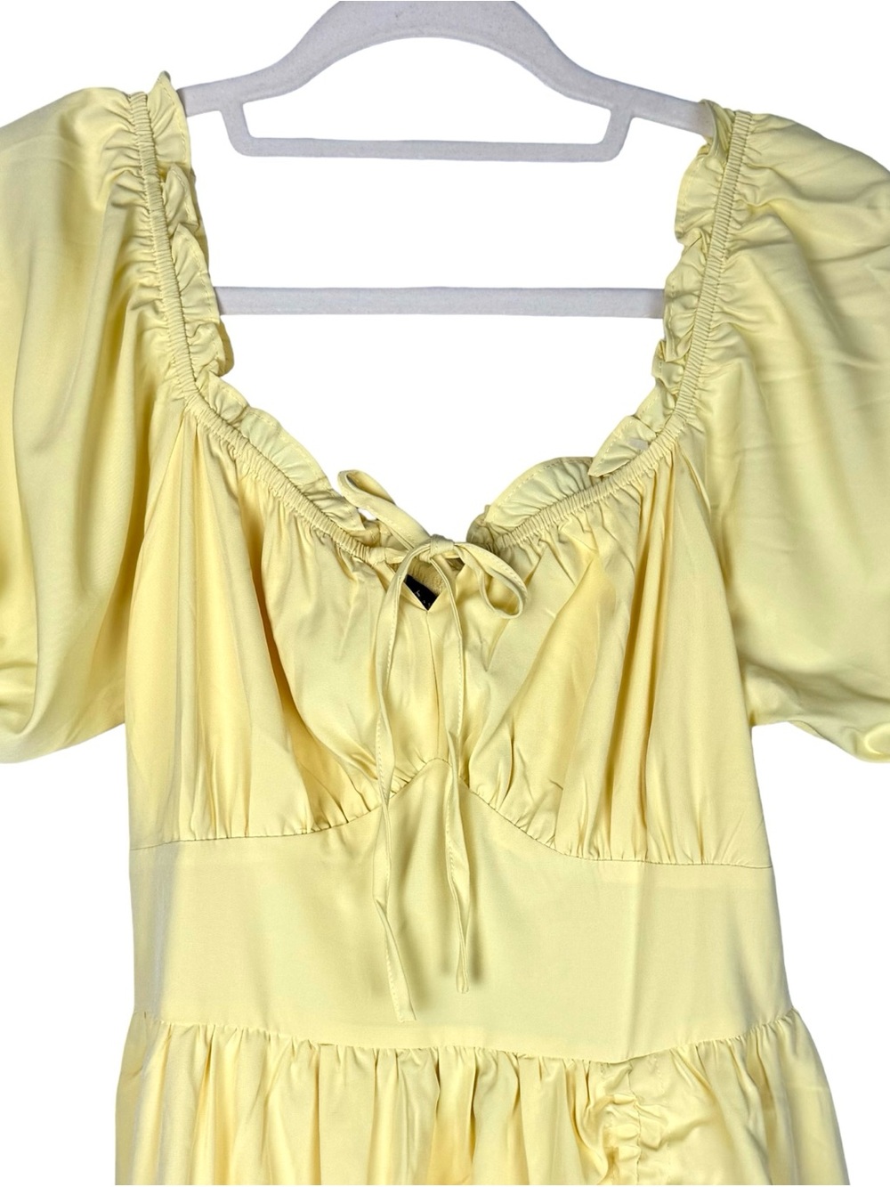 Scarlet Darkness Renaissance Maxi Yellow Dress Corset Dress Size M NWT - Picture 3 of 11